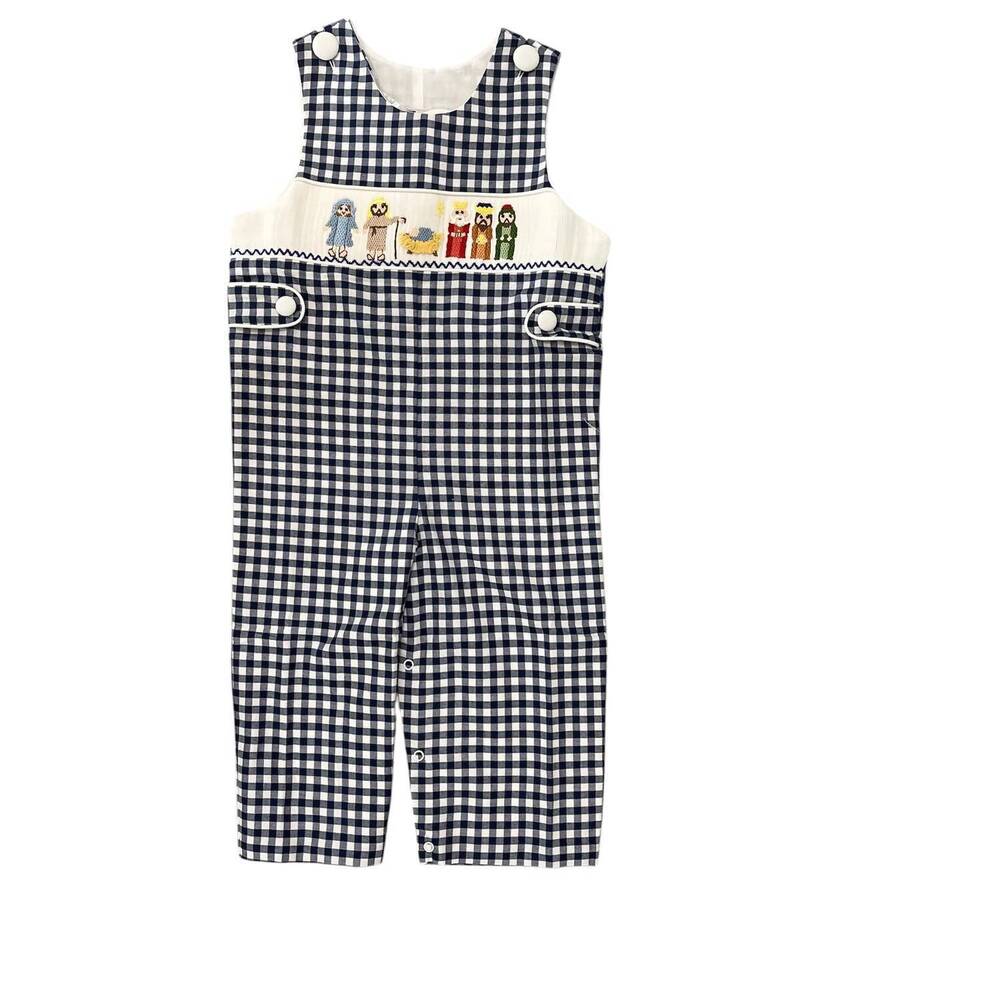 NEW BANANA SPLIT kid's nativity longall in navy